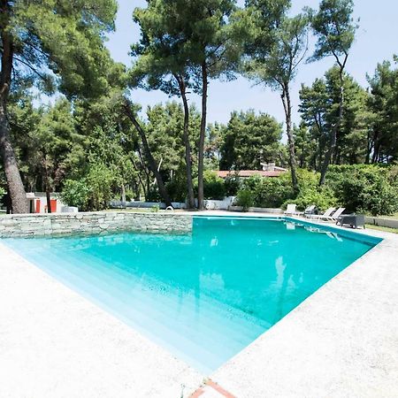 Villa Aurora In Sani With Garden And Pool 외부 사진