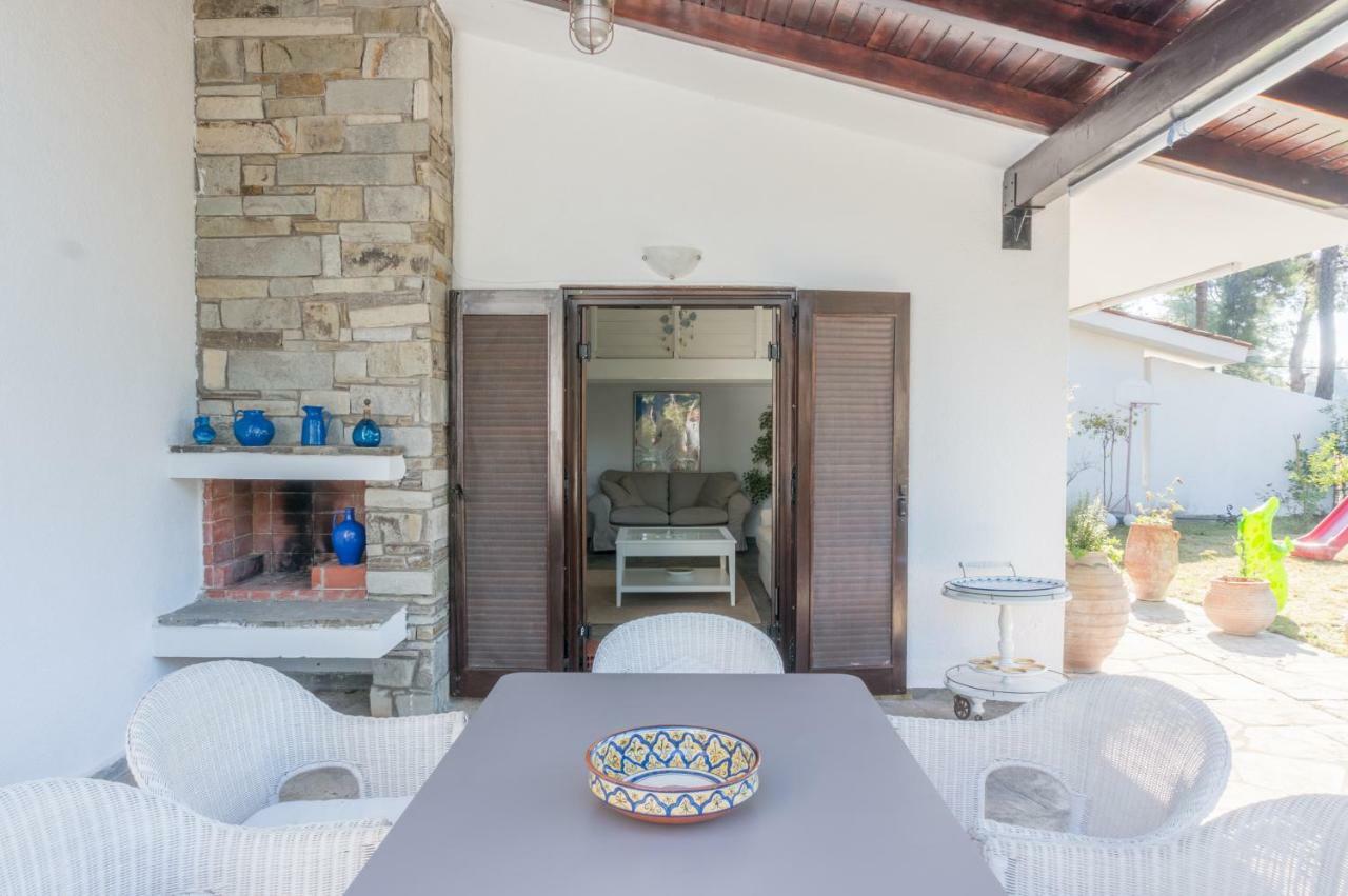 Villa Aurora In Sani With Garden And Pool 외부 사진